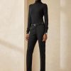 Black Women’s Ralph Lauren Simone Virgin Wool  Pants