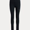 Black Women’s Ralph Lauren Stirrup Stretch Leggings