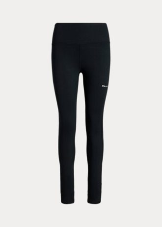 Black Women’s Ralph Lauren Stirrup Stretch Leggings