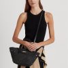 Black Women’s Ralph Lauren Straw Small Daphney Tote Bags