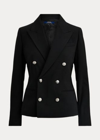 Black Women’s Ralph Lauren Stretch Wool Blazers