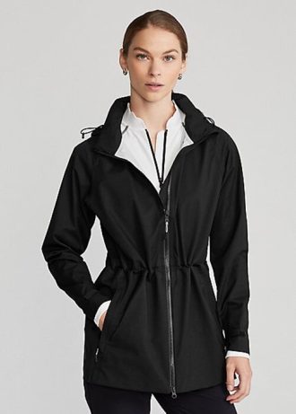 Black Women’s Ralph Lauren Water-Repellent Jackets