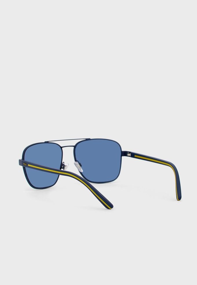 Blue Men’s Ralph Lauren 0Ph3138 Aviator Sunglasses