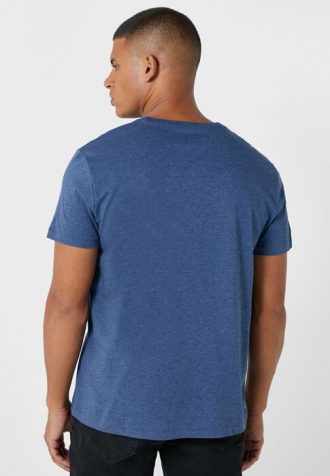 Blue Men’s Ralph Lauren Chest Logo V-Neck T Shirts