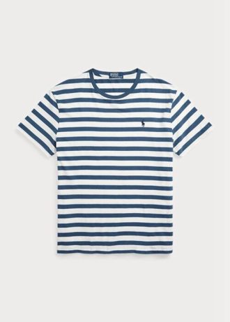 Blue Men’s Ralph Lauren Classic Fit Striped Jersey  T Shirts