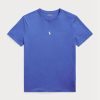 Blue Men’s Ralph Lauren Custom Slim Fit Crewneck  T Shirts