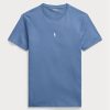 Blue Men’s Ralph Lauren Custom Slim Fit Crewneck  T Shirts