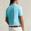 Blue Men’s Ralph Lauren Custom Slim Fit Mesh Polo Shirts Blue Men’s Ralph Lauren Custom Slim Fit Mesh Polo Shirts