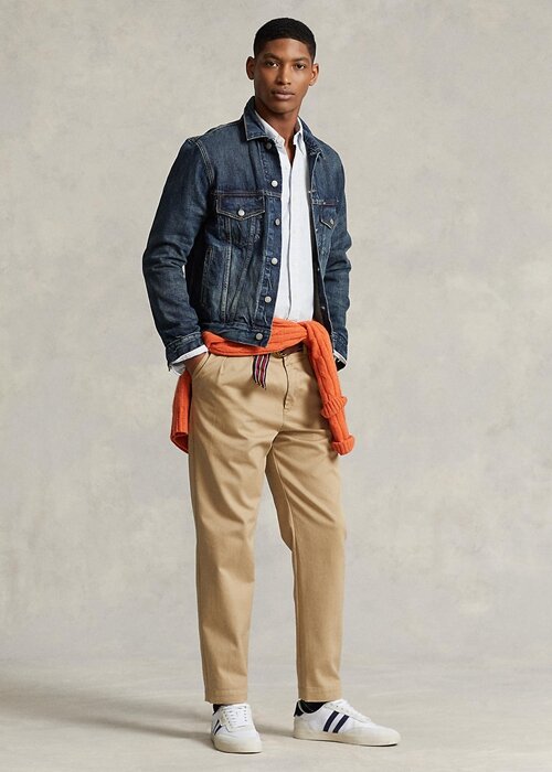 Blue Men’s Ralph Lauren Denim Trucker Jackets Blue Men’s Ralph Lauren Denim Trucker Jackets