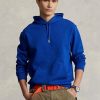 Blue Men’s Ralph Lauren Double-knit Hoodie Blue Men’s Ralph Lauren Double-knit Hoodie