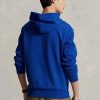 Blue Men’s Ralph Lauren Double-knit Hoodie Blue Men’s Ralph Lauren Double-knit Hoodie
