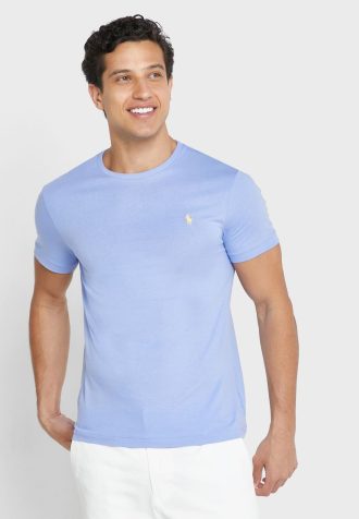 Blue Men’s Ralph Lauren Essential Crew Neck T Shirts