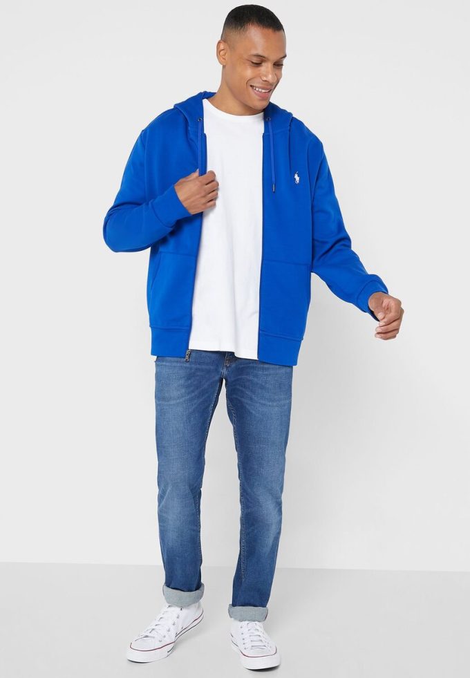 Blue Men’s Ralph Lauren Essential Hoodie