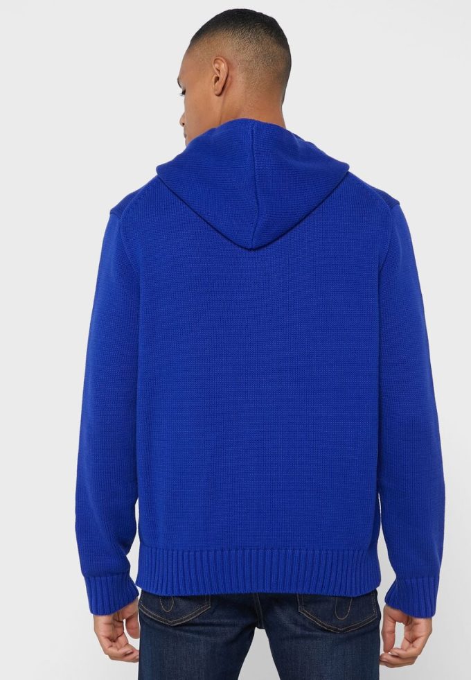 Blue Men’s Ralph Lauren Graphic Hoodie Blue Men’s Ralph Lauren Graphic Hoodie