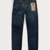 Blue Men’s Ralph Lauren High Slim Bayview Selvedge Jeans Blue Men’s Ralph Lauren High Slim Bayview Selvedge Jeans