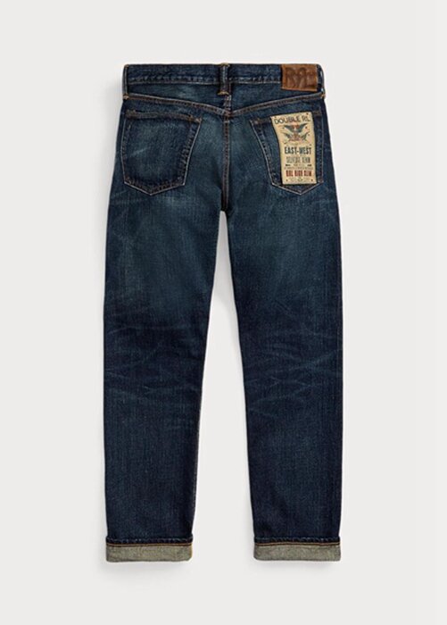 Blue Men’s Ralph Lauren High Slim Bayview Selvedge Jeans Blue Men’s Ralph Lauren High Slim Bayview Selvedge Jeans