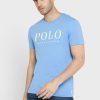 Blue Men’s Ralph Lauren Logo Crew Neck T Shirts Blue Men’s Ralph Lauren Logo Crew Neck T Shirts