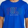 Blue Men’s Ralph Lauren Logo Crew Neck T Shirts