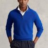 Blue Men’s Ralph Lauren Mesh-knit Cotton Quarter-zip Jumper Sweaters Blue Men’s Ralph Lauren Mesh-knit Cotton Quarter-zip Jumper Sweaters