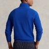 Blue Men’s Ralph Lauren Mesh-knit Cotton Quarter-zip Jumper Sweaters Blue Men’s Ralph Lauren Mesh-knit Cotton Quarter-zip Jumper Sweaters