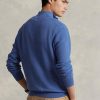 Blue Men’s Ralph Lauren Mesh-knit Cotton Quarter-zip Jumper Sweaters Blue Men’s Ralph Lauren Mesh-knit Cotton Quarter-zip Jumper Sweaters