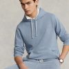 Blue Men’s Ralph Lauren Organic Cotton Fleece  Hoodie