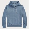 Blue Men’s Ralph Lauren Organic Cotton Fleece Hoodie Blue Men’s Ralph Lauren Organic Cotton Fleece Hoodie