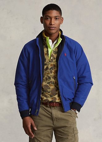Blue Men’s Ralph Lauren Raglan-Sleeve Jackets