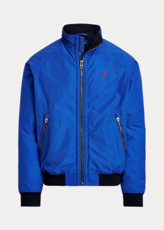 Blue Men’s Ralph Lauren Raglan-Sleeve Jackets