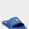 Blue Men’s Ralph Lauren Signature Pony Slippers