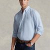 Blue Men’s Ralph Lauren Slim Fit Oxford  Shirts