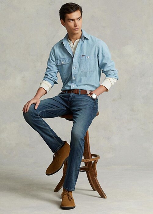 Blue Men’s Ralph Lauren Sullivan Slim Performance Stretch Jeans Blue Men’s Ralph Lauren Sullivan Slim Performance Stretch Jeans