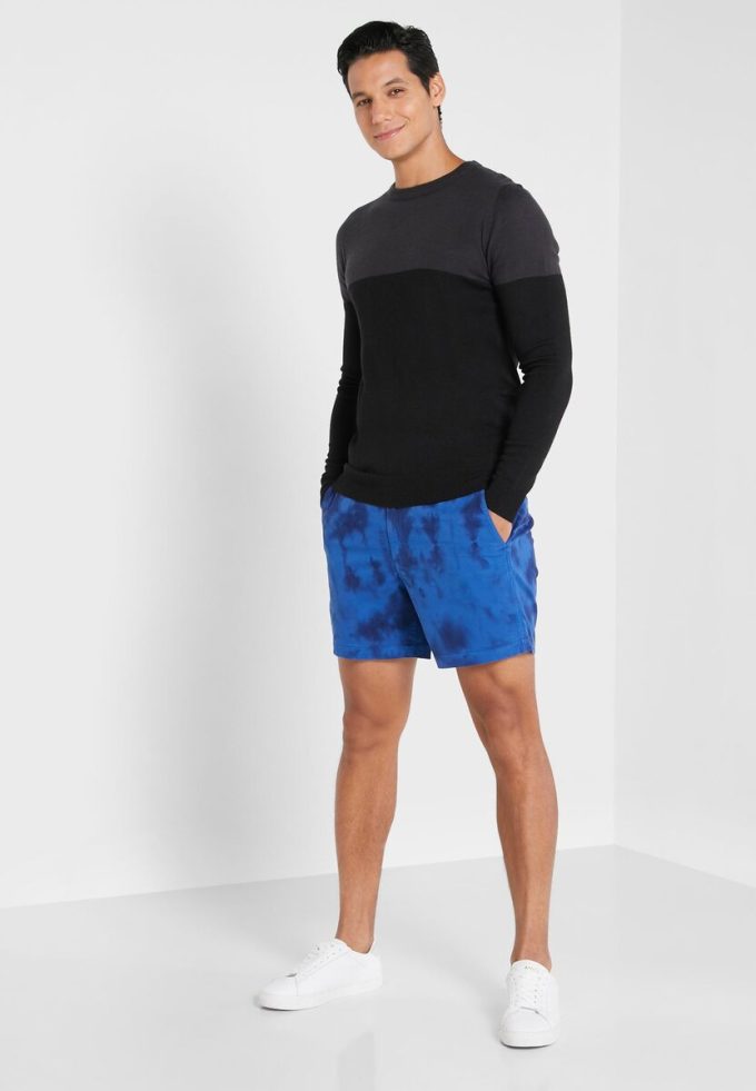 Blue Men’s Ralph Lauren Tie Dye Cargo Shorts