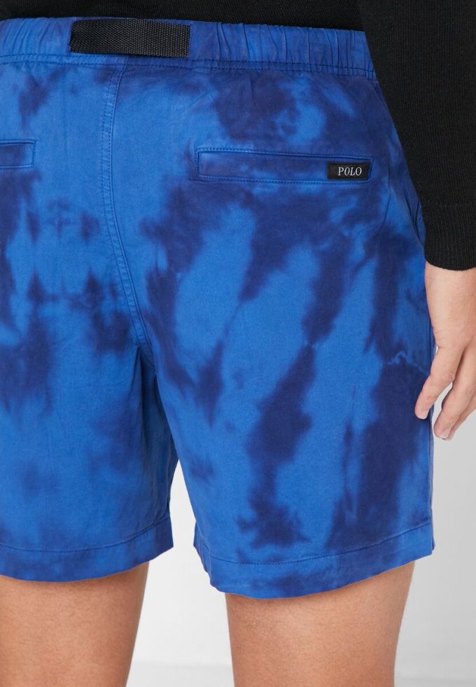 Blue Men’s Ralph Lauren Tie Dye Cargo Shorts