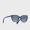 Blue Women’s Ralph Lauren 0Ra5274 Wayfarer Sunglasses