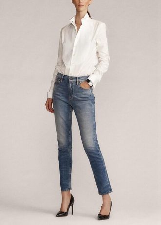 Blue Women’s Ralph Lauren 861 High-rise Skinny Jeans