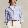 Blue Women’s Ralph Lauren Classic Fit Oxford Shirts