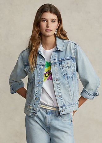 Blue Women’s Ralph Lauren Denim Trucker Jackets