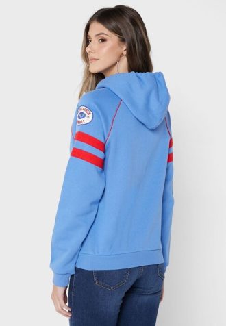 Blue Women’s Ralph Lauren Graphic Knitted Hoodie
