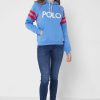 Blue Women’s Ralph Lauren Graphic Knitted Hoodie