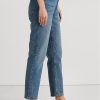 Blue Women’s Ralph Lauren High-rise Straight Ankle Jeans Blue Women’s Ralph Lauren High-rise Straight Ankle Jeans