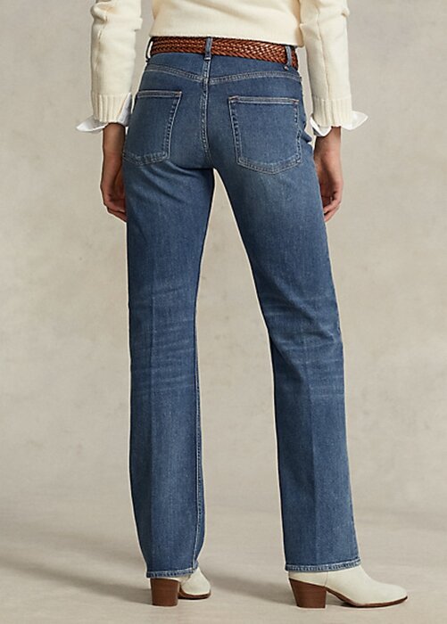 Blue Women’s Ralph Lauren High-Rise Straight Jeans Blue Women’s Ralph Lauren High-Rise Straight Jeans
