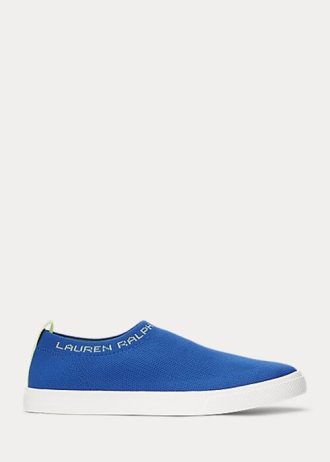 Blue Women’s Ralph Lauren Jordyn Slip-On Sneakers