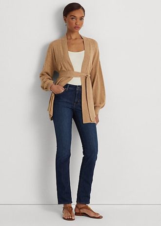 Blue Women’s Ralph Lauren Mid-Rise Straight Jeans