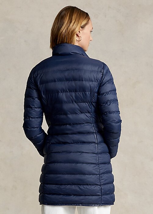 Blue Women’s Ralph Lauren Packable Quilted Taffeta Coats Blue Women’s Ralph Lauren Packable Quilted Taffeta Coats