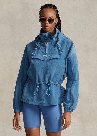 Blue Women’s Ralph Lauren Packable Translucent Ripstop  Windbreaker