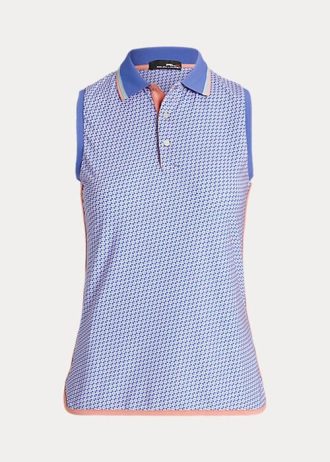 Blue Women’s Ralph Lauren Performance Sleeveless Polo Shirts