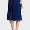 Blue Women’s Ralph Lauren Plisse Midi Skirts