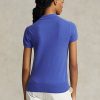 Blue Women’s Ralph Lauren Slim Fit Cashmere Polo Shirts