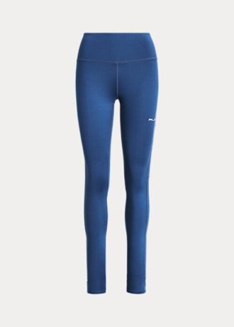Blue Women’s Ralph Lauren Stirrup Stretch Leggings